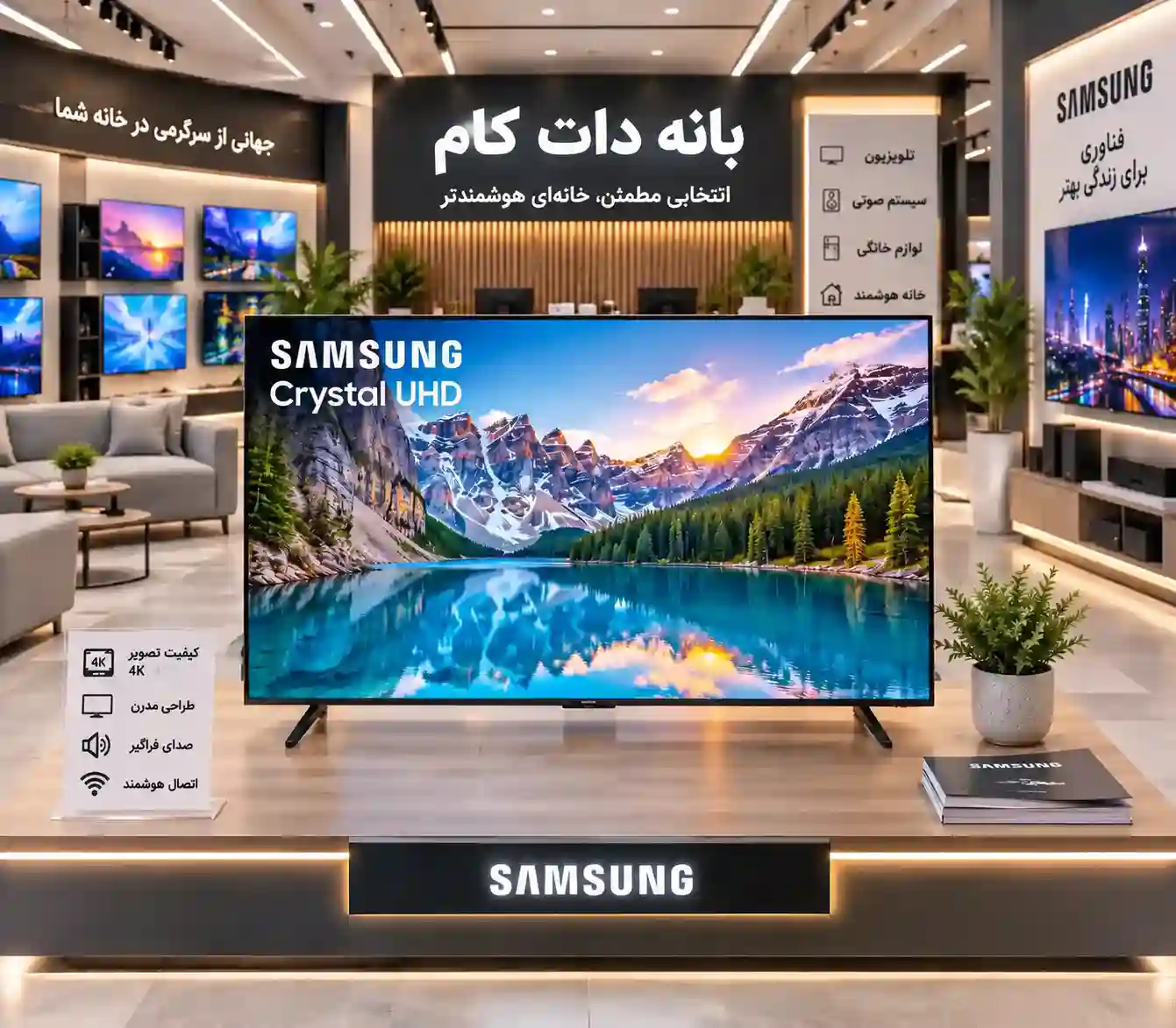 قیمت تلویزیون سامسونگ 98DU9000 