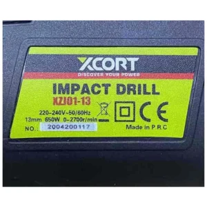 دریل برقی ایکس کورت 650 وات 2700 دور XZJ01-13