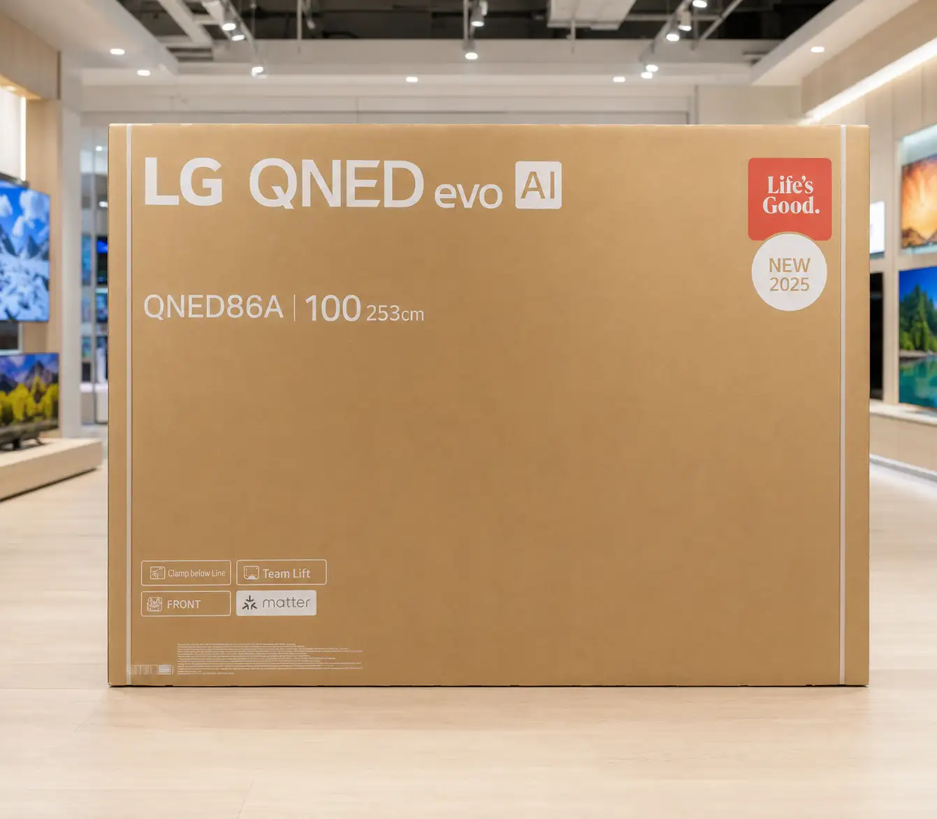 4 تلویزیون ال جی 100QNED86A تلویزیون 100QNED86A