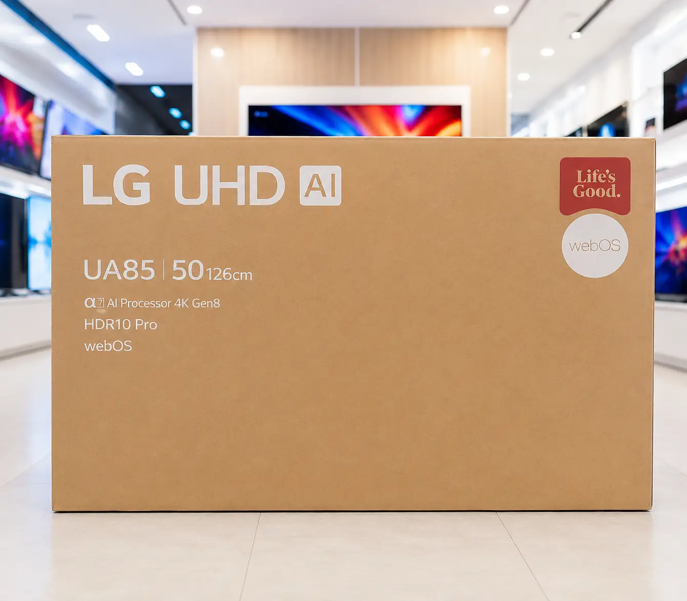 خرید تلویزیون ال جی 50UA851