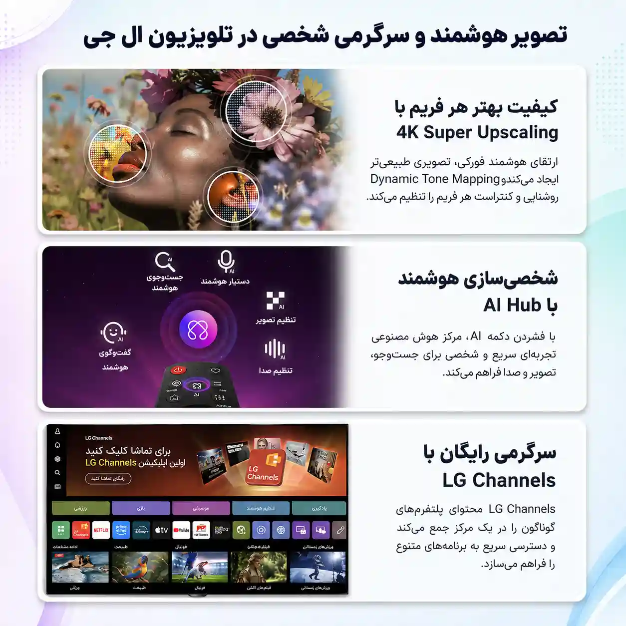 تلویزیون ال جی 55NU840