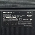 برچسب پشت تلویزیون هایسنس 55Q7Q