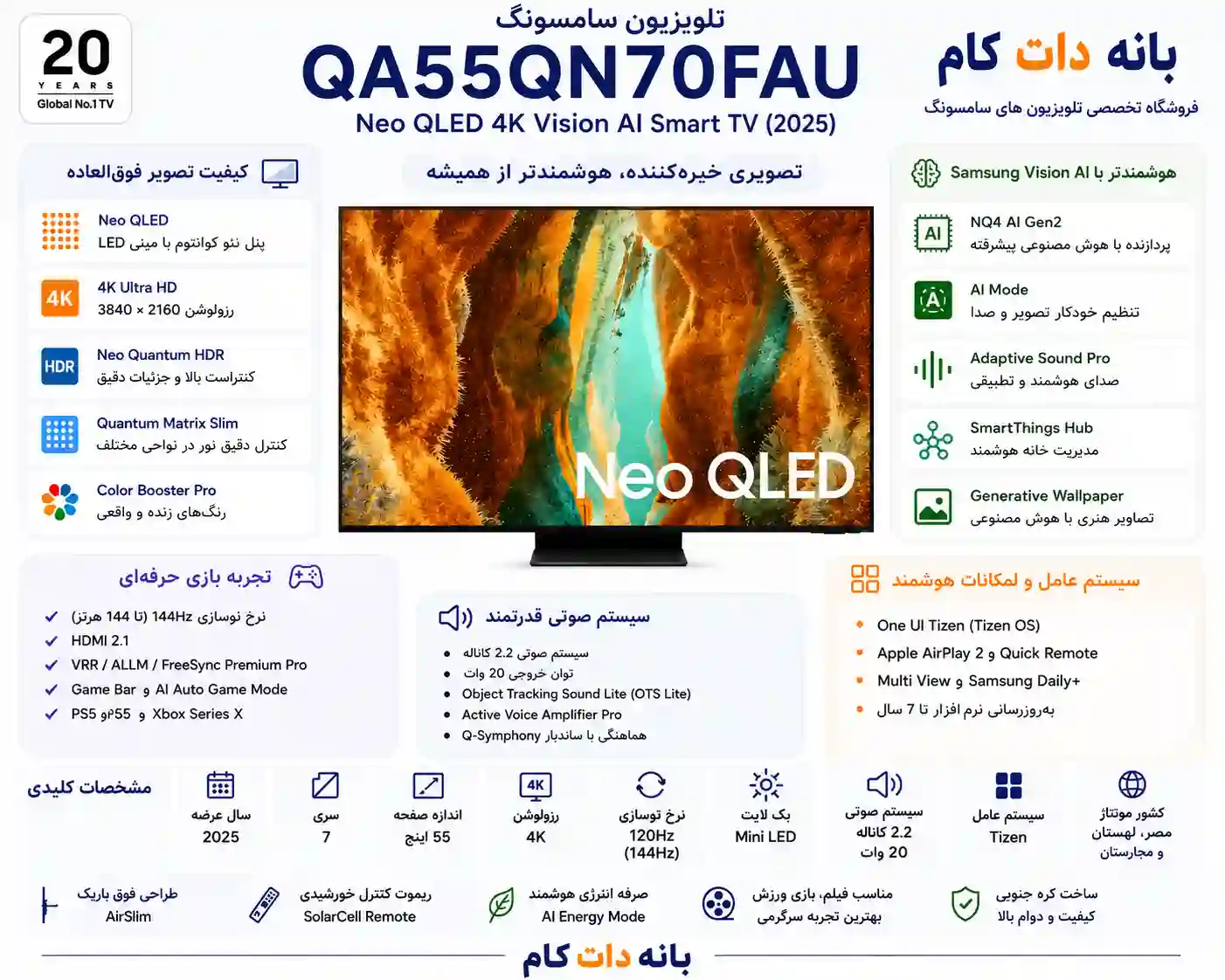 55QN70F
