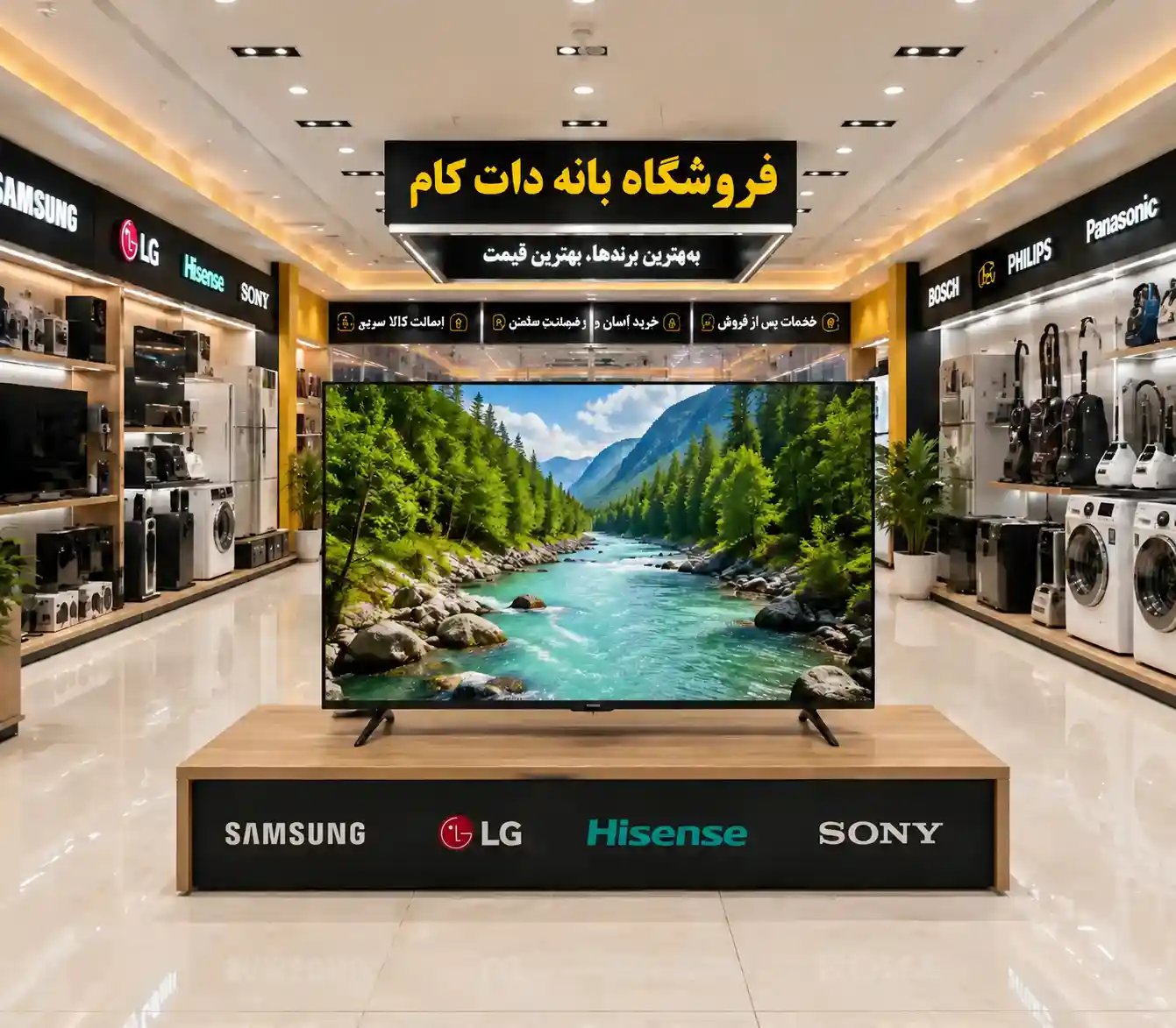 قیمت تلویزیون هایسنس 55U7Q