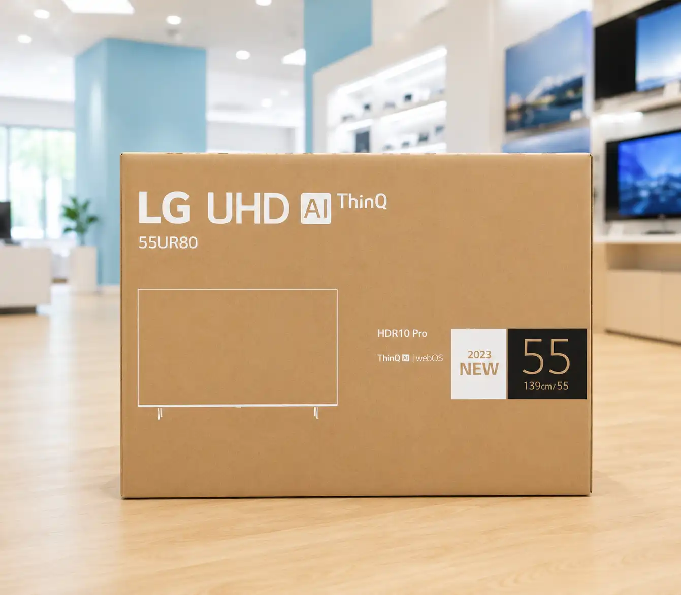 قیمت تلویزیون ال جی 55UR80506