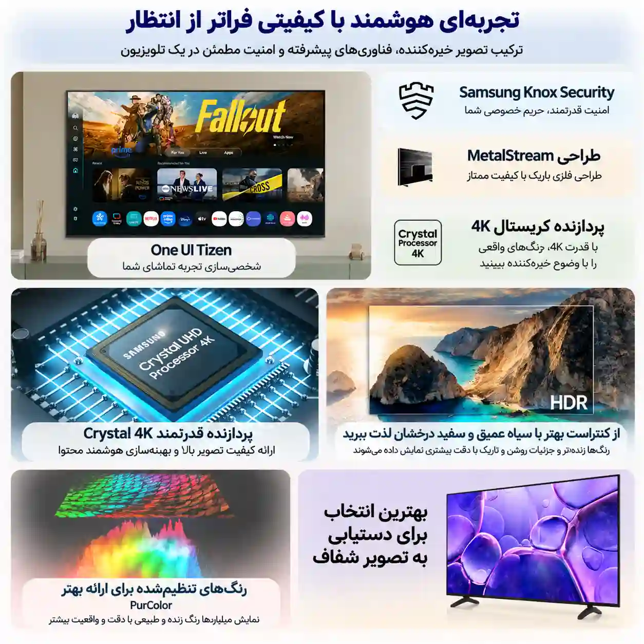 تلویزیون سامسونگ 65U8000F
