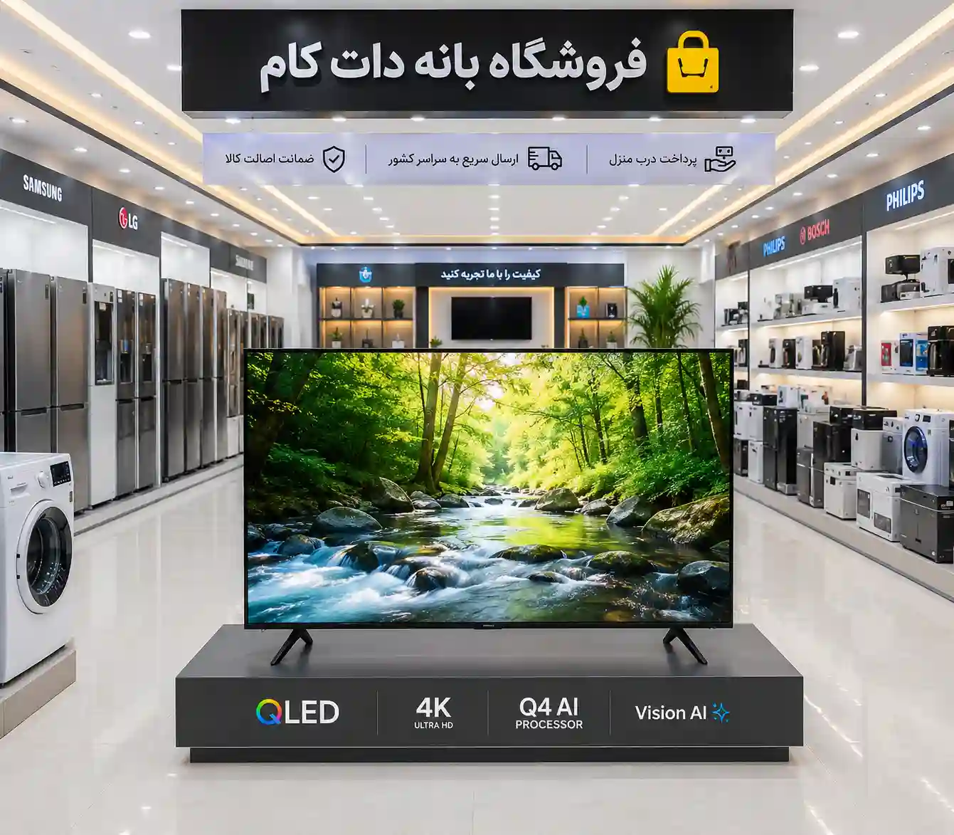 تلویزیون 75Q7F