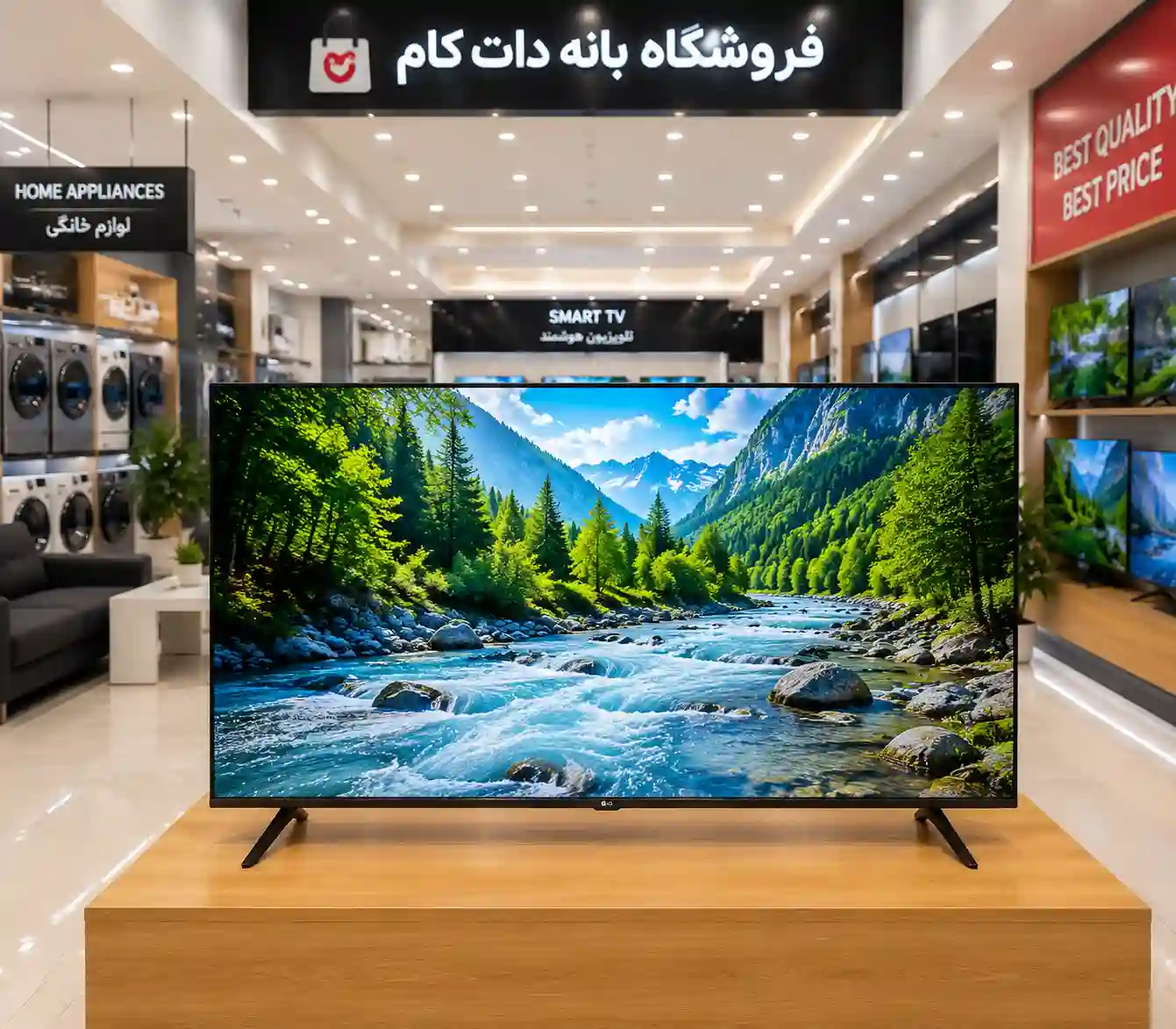 خرید تلویزیون ال جی 75QNED80A