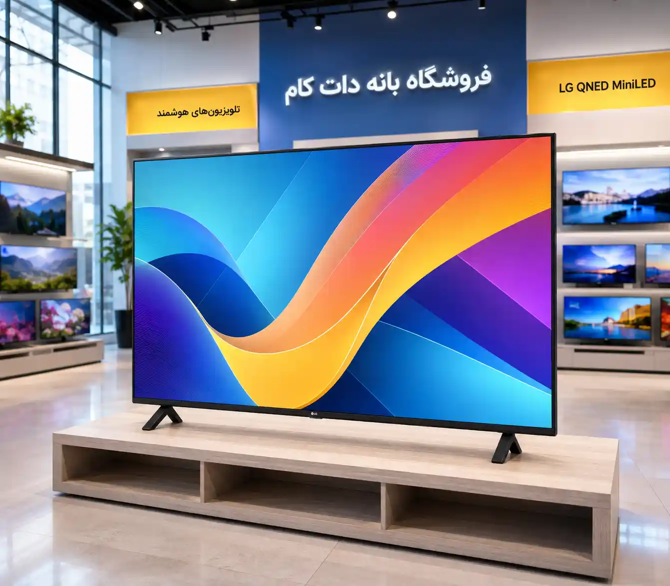 خرید تلویزیون ال جی 75QNED91A