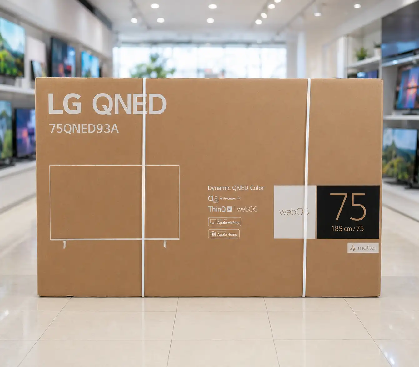 خرید تلویزیون ال جی 75QNED93A