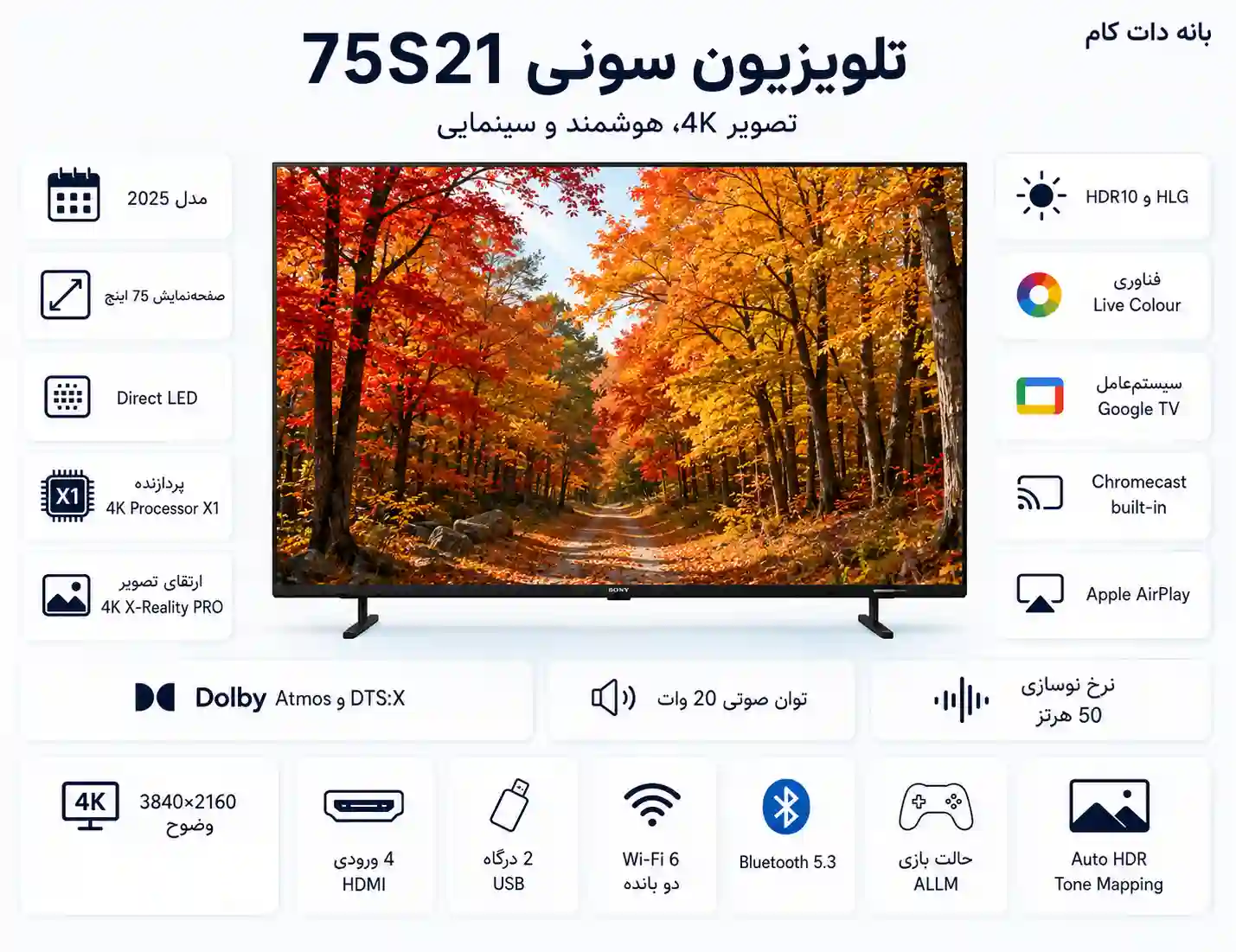 تلویزیون 75S21