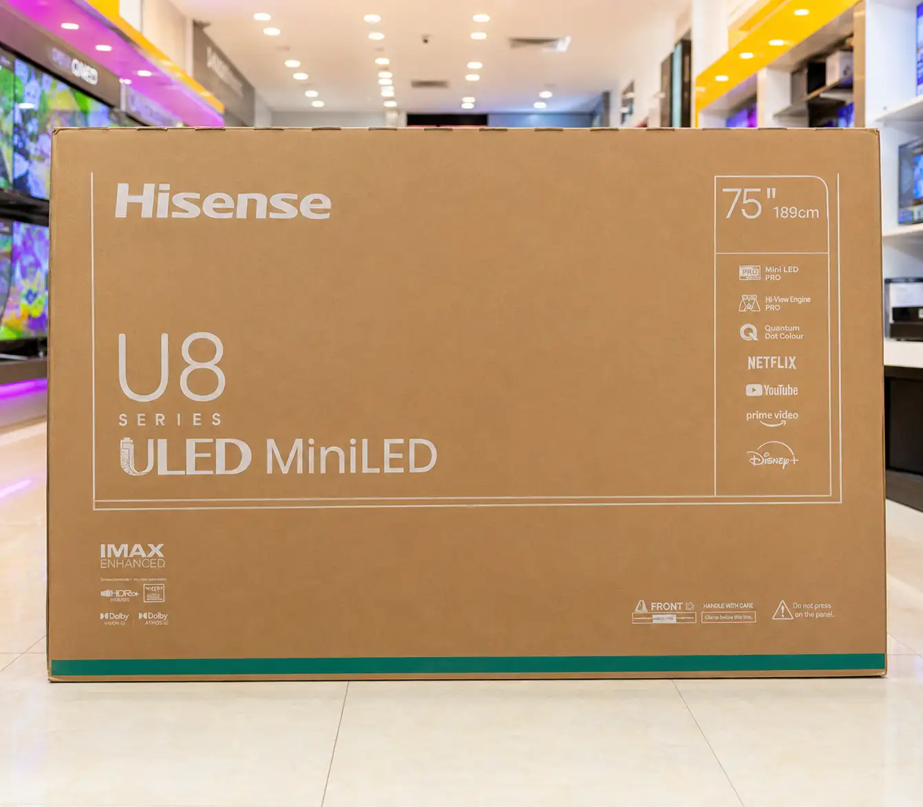 قیمت تلویزیون هایسنس 75U8N