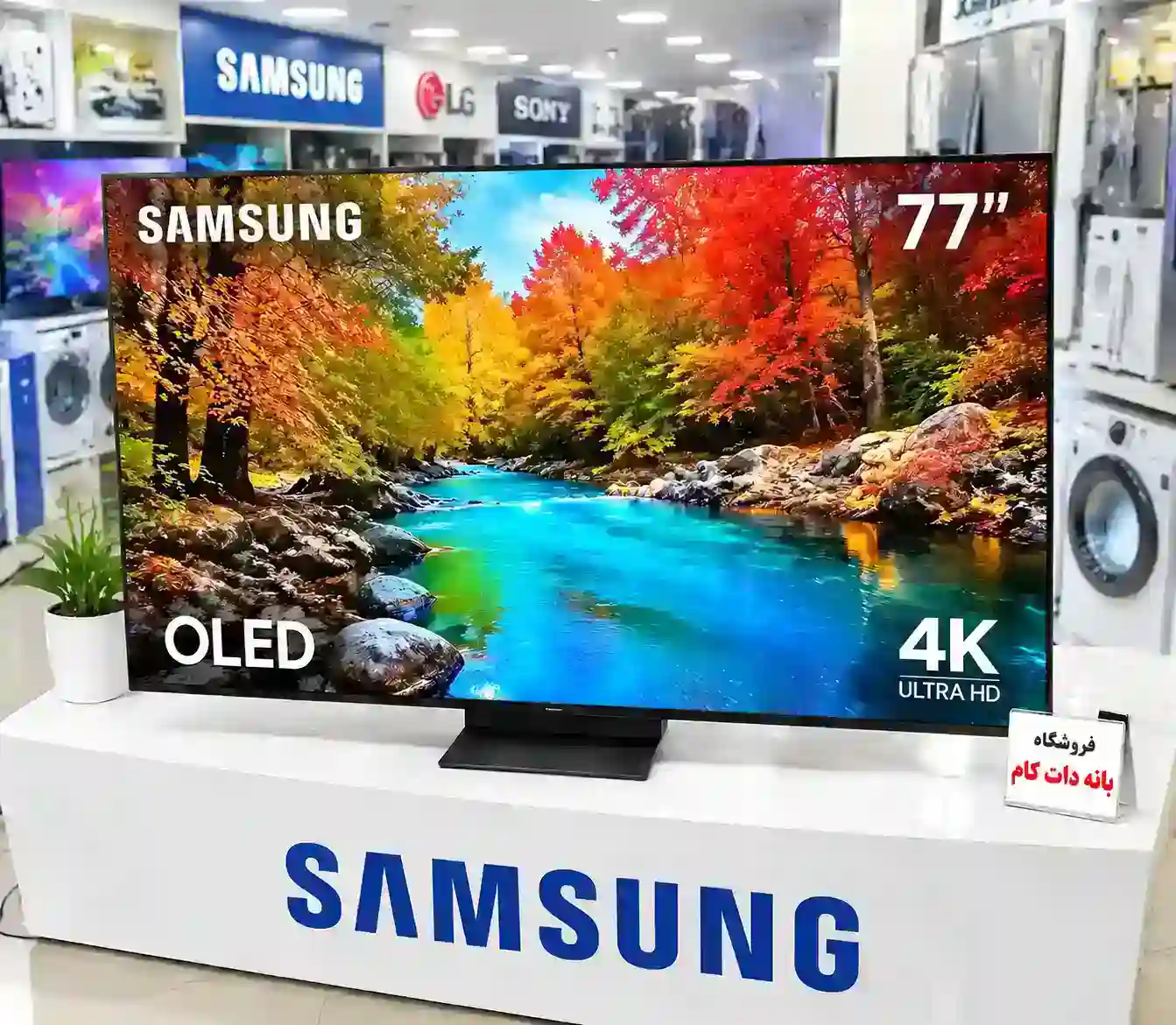 6 تلویزیون سامسونگ 77S90D خرید تلویزیون سامسونگ 77S90D