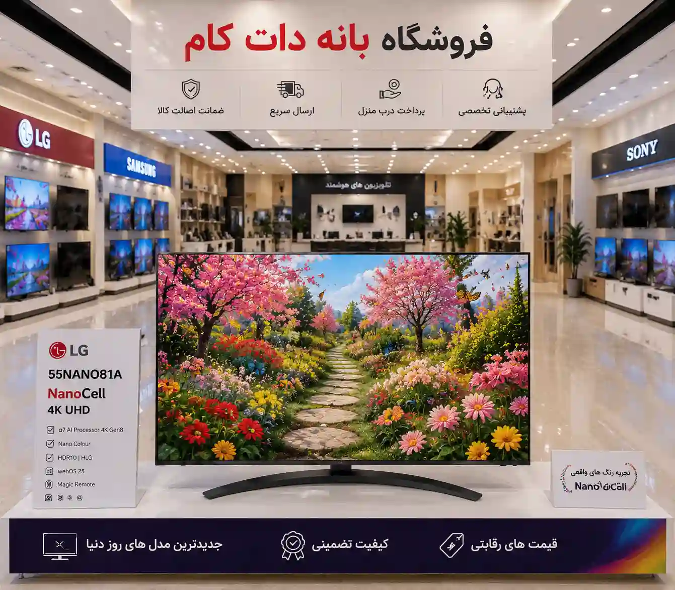  ال جی 55NANO81A