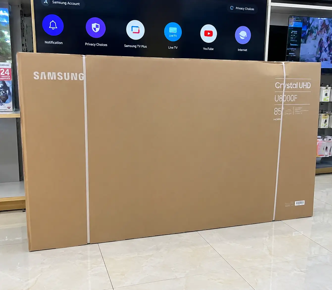 قیمت تلویزیون سامسونگ 85U8000F