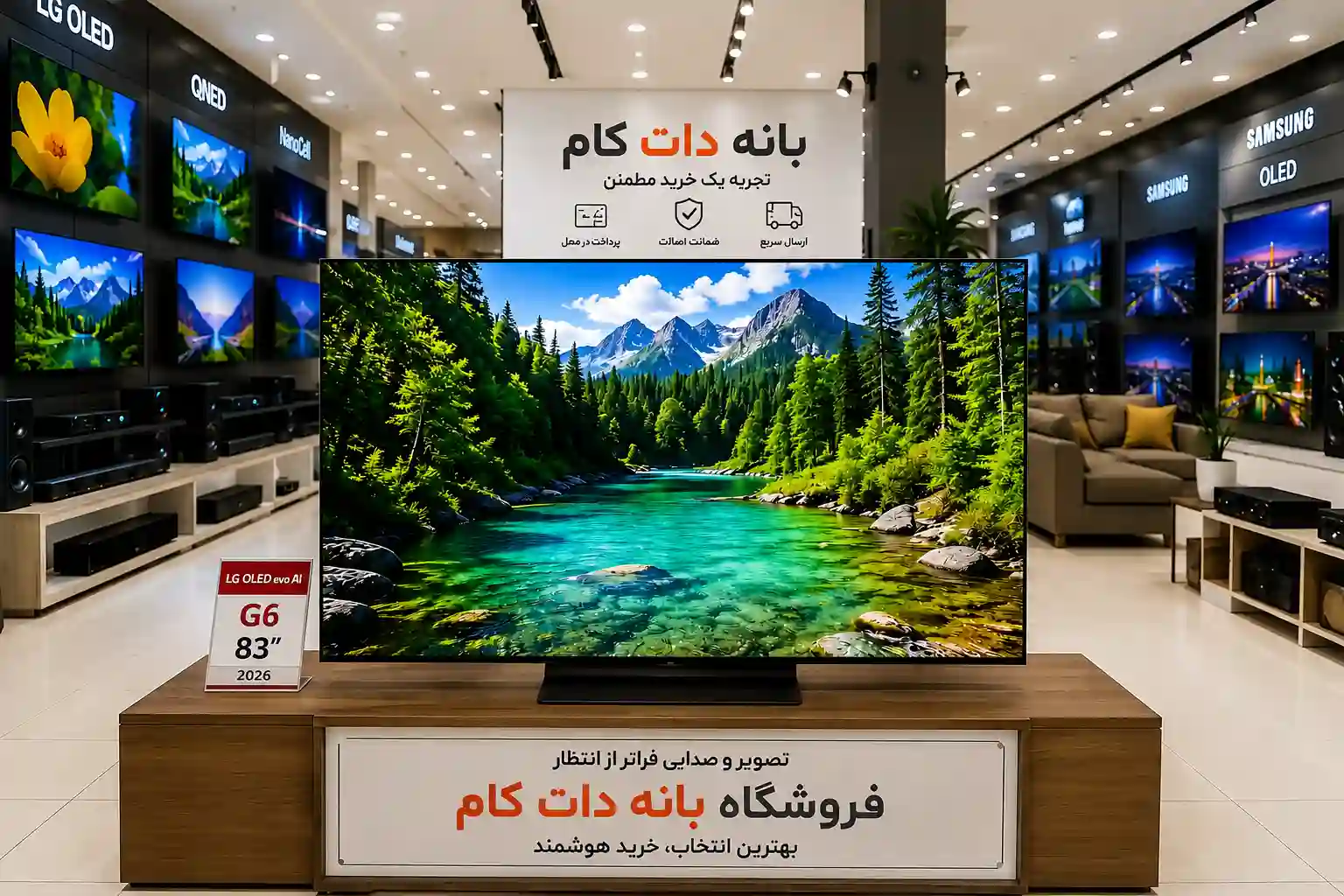 خرید تلویزیون ال جی 83G6