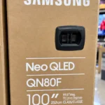 برچسب کارتن تلویزیون سامسونگ 100QN80F