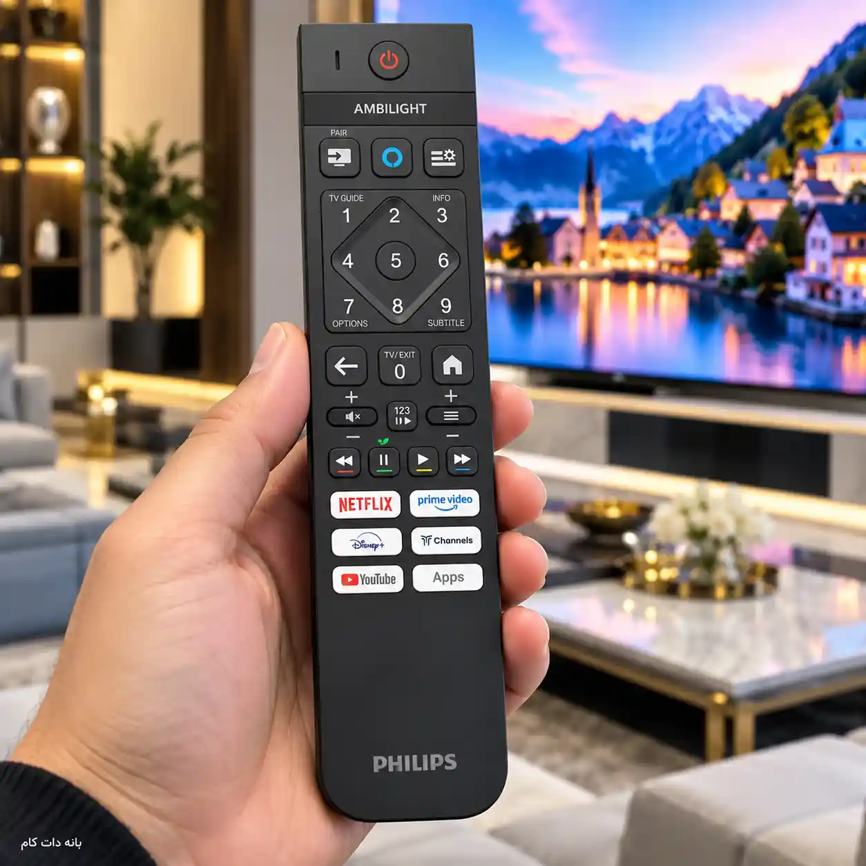 کنترل تلویزیون فیلیپس 55PUS9010
