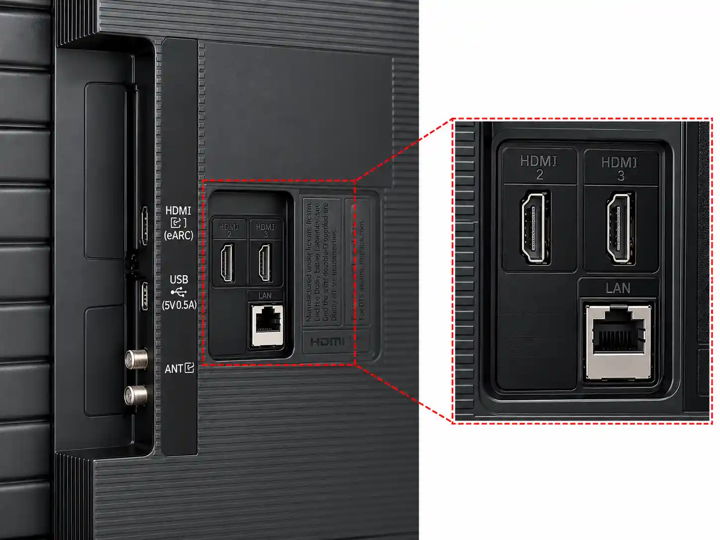 برچسب تلویزیون سامسونگ 55U8000F