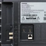 پشت تلویزیون سامسونگ 55U8000H