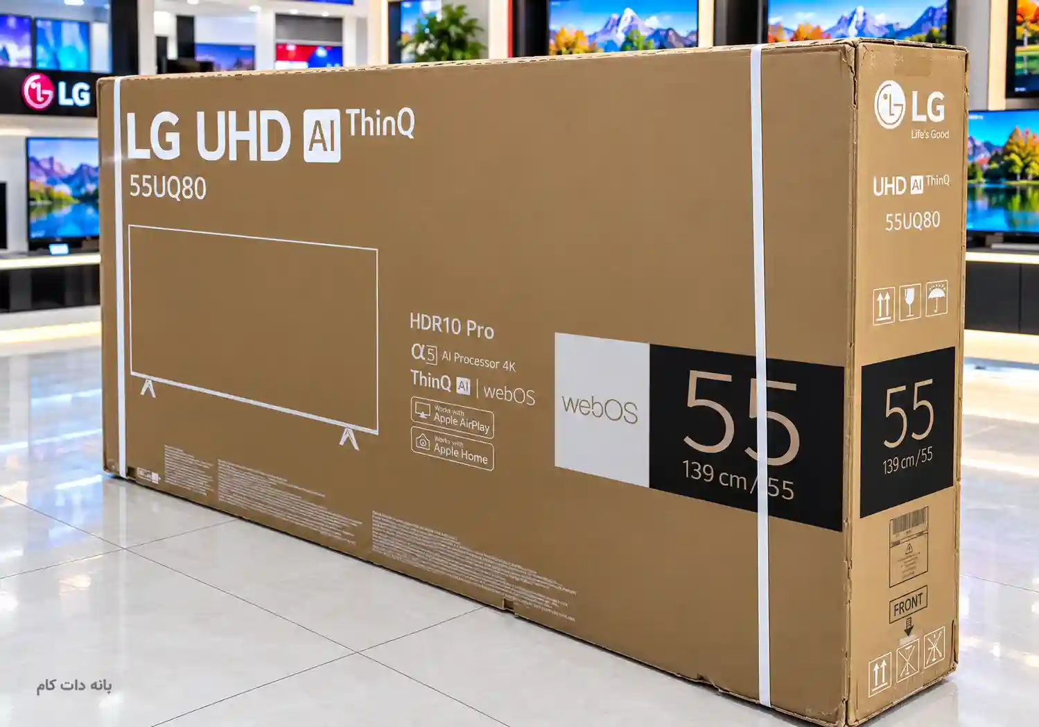 کارتن تلویزیون ال جی 55UR80506