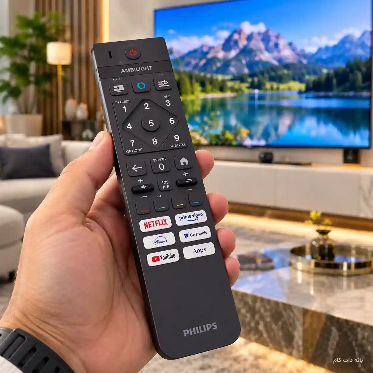 کنترلتلویزیون فیلیپس 65MLED920