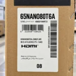 برچسب تلویزیون ال جی 65NANO80T