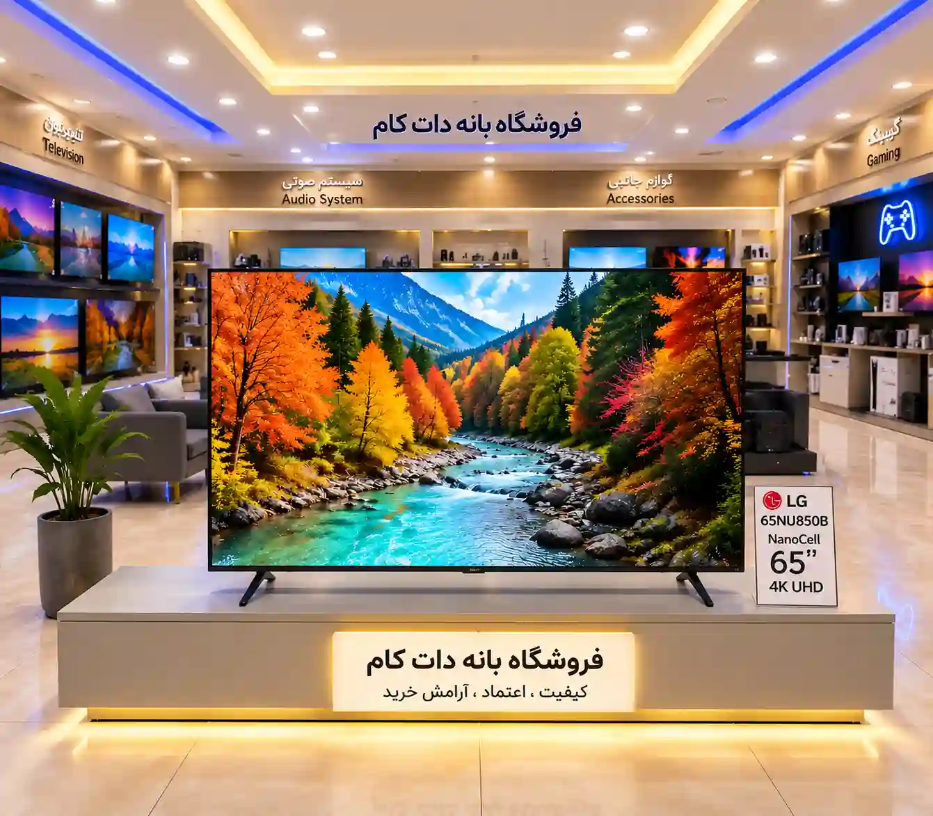 خرید تلویزیون ال جی 65NU850B