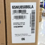 برچسب تلویزیون ال جی 65NU850B