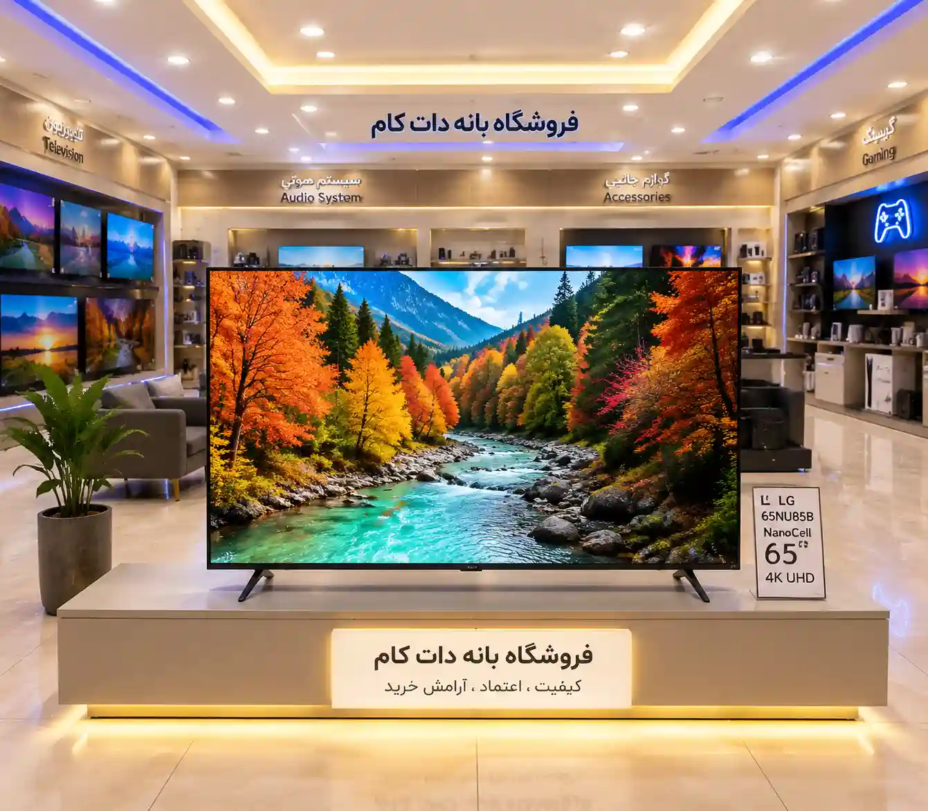 خرید تلویزیون ال جی 65NU85B