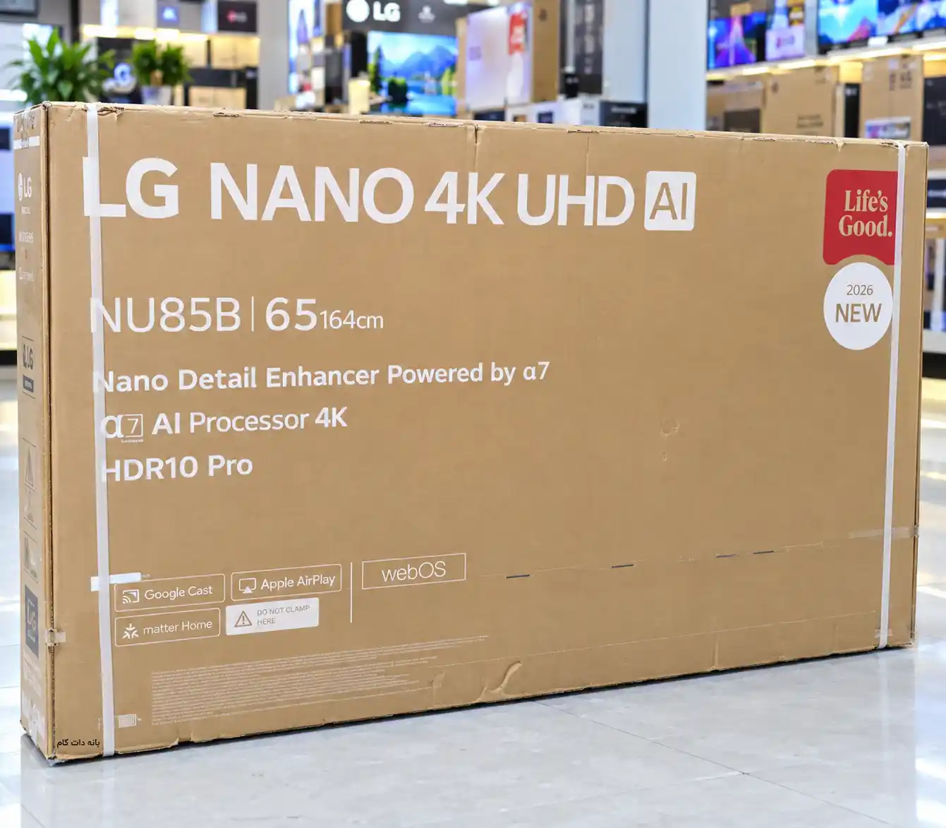 کارتن تلویزیون ال جی 65NU85B