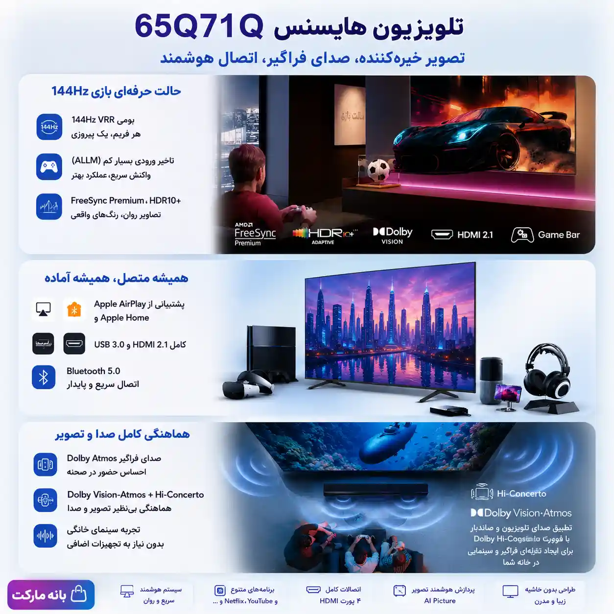 تلویزیون هایسنس 