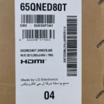 برچسب تلویزیون ال جی 65QNED80T
