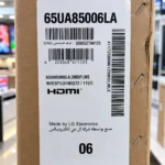 برچسب تلویزیون ال جی 65UA85006