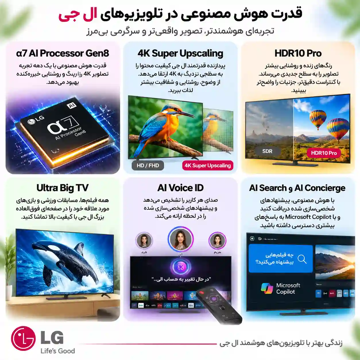 تلویزیون ال جی 65UA851