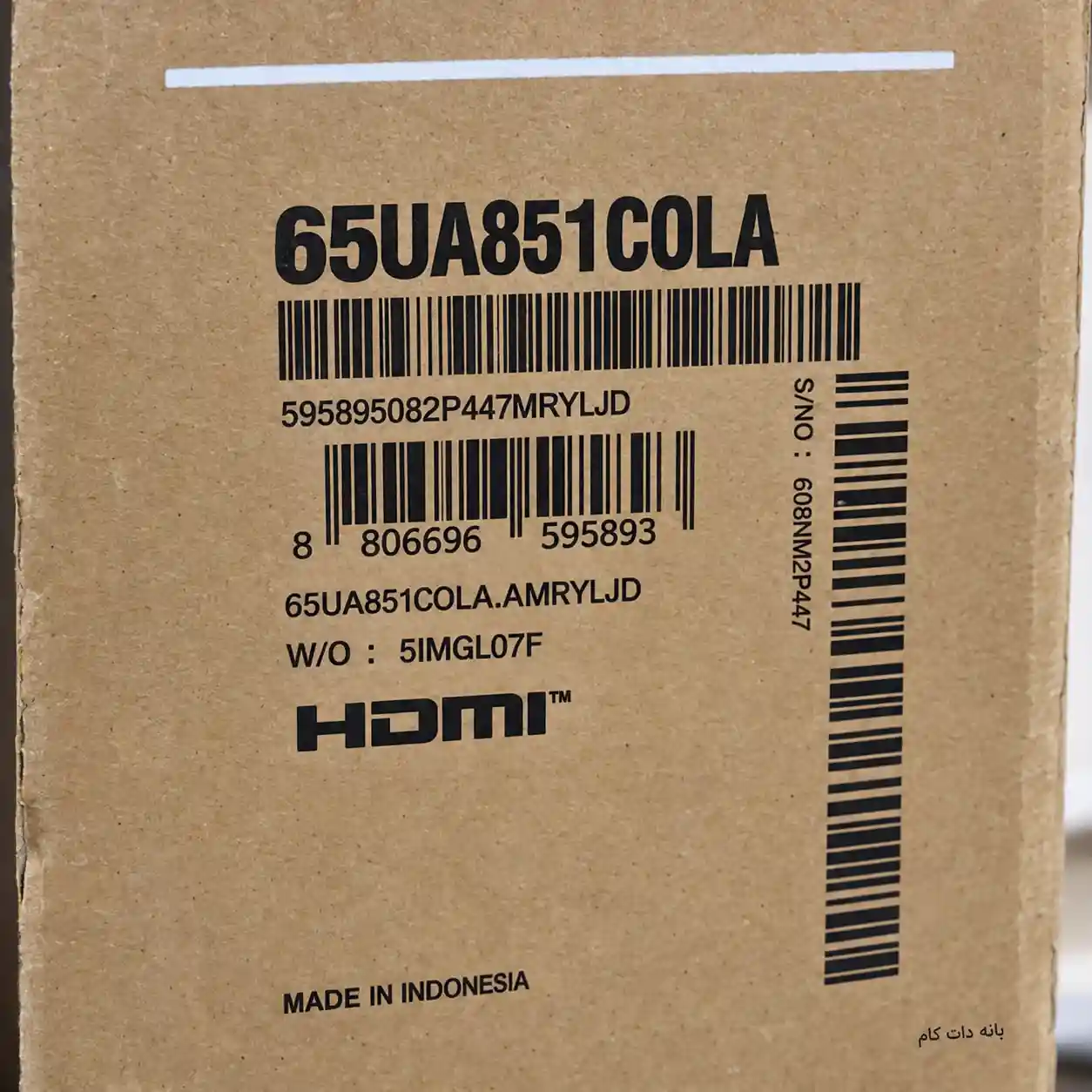 برچسب تلویزیون ال جی 65UA851
