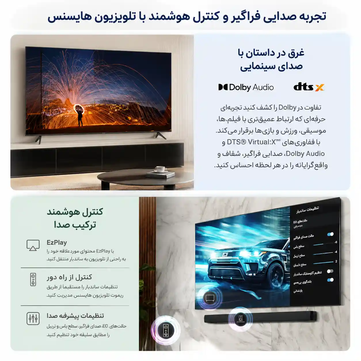 تلویزیون هایسنس 75A62Q