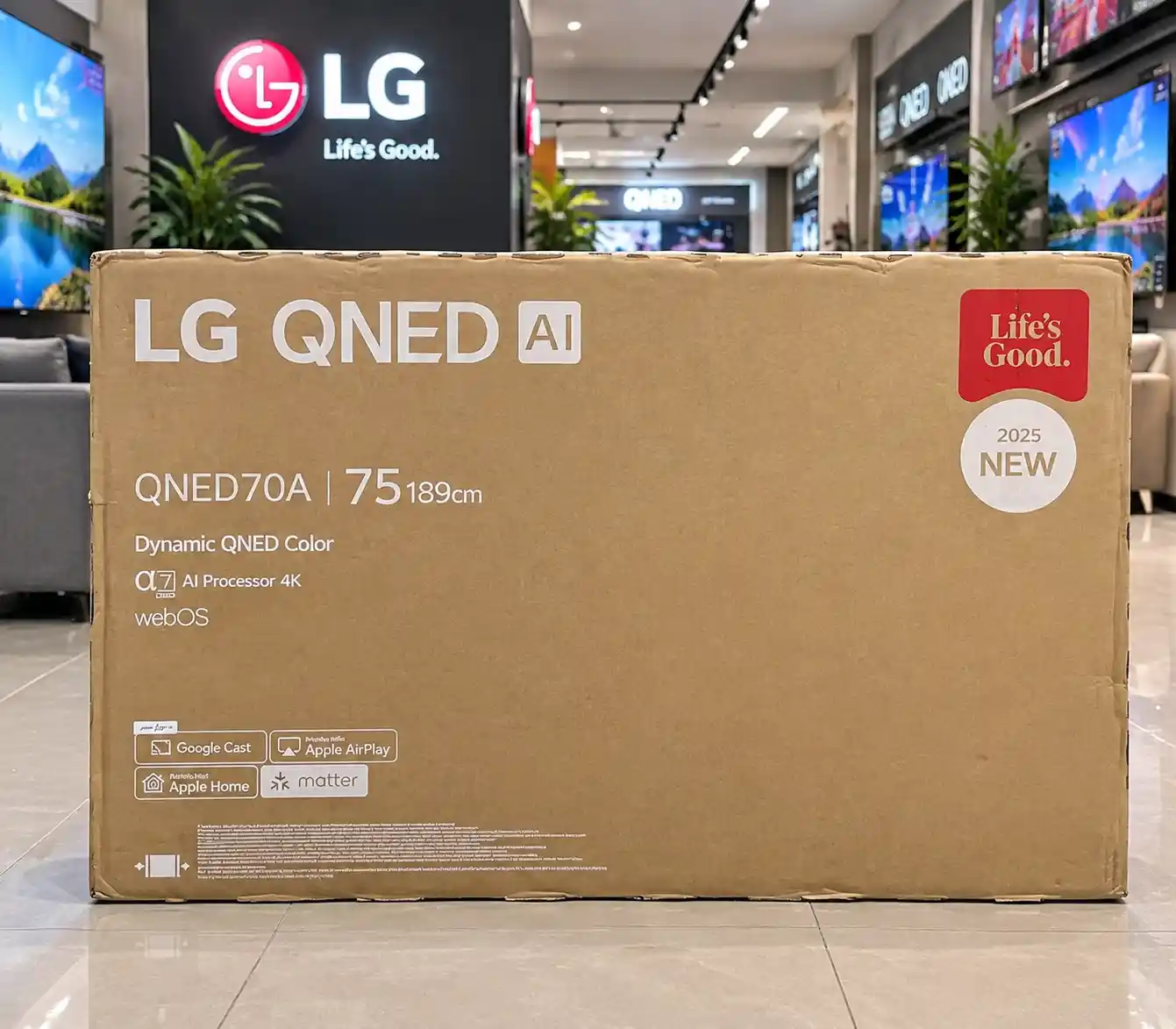 3 تلویزیون ال جی 75QNED70A خرید تلویزیون ال جی 75QNED70A