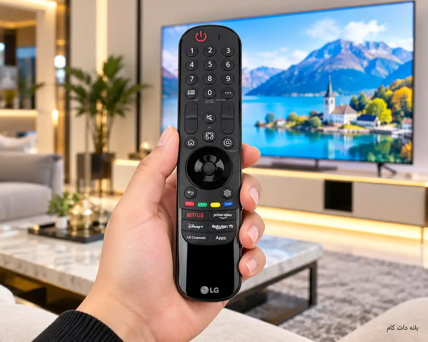 کنترل تلویزیون ال جی 75QNED70B