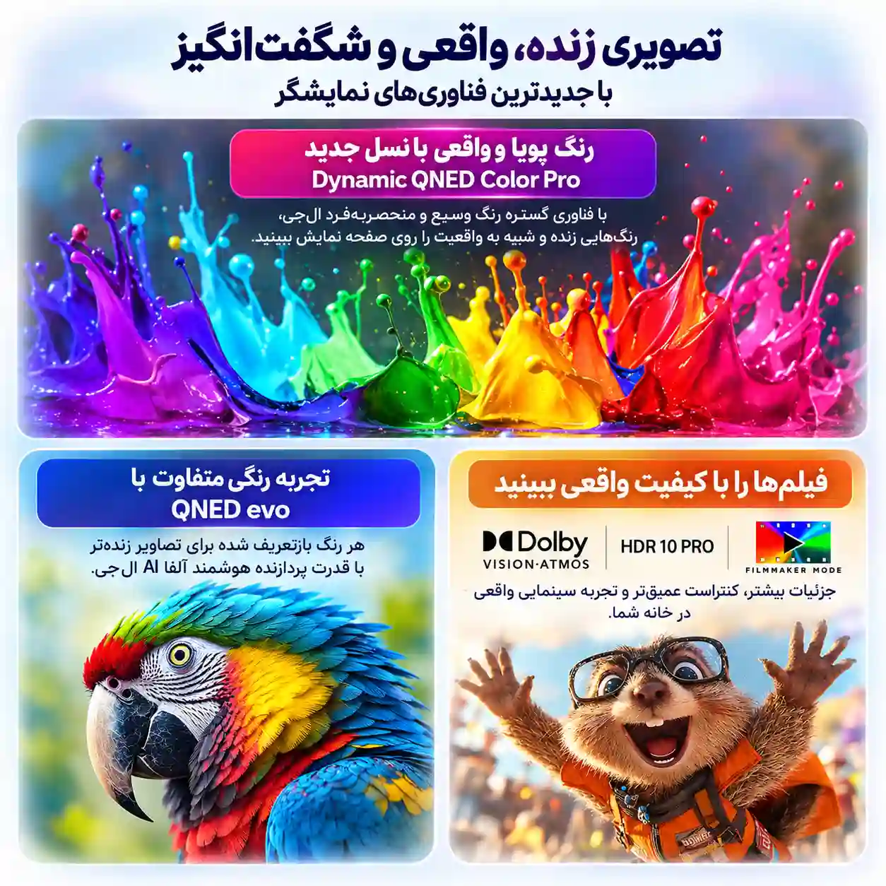 قیمت تلویزیون ال جی 75QNED93A