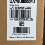 برچسب تلویزیون سامسونگ 75U8000F