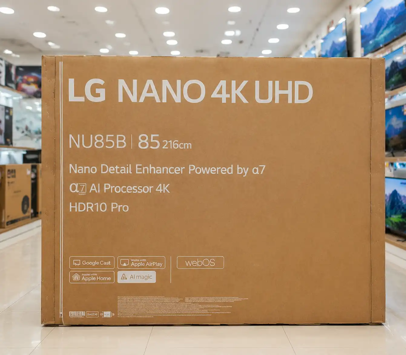 قیمت تلویزیون ال جی 85NU850B