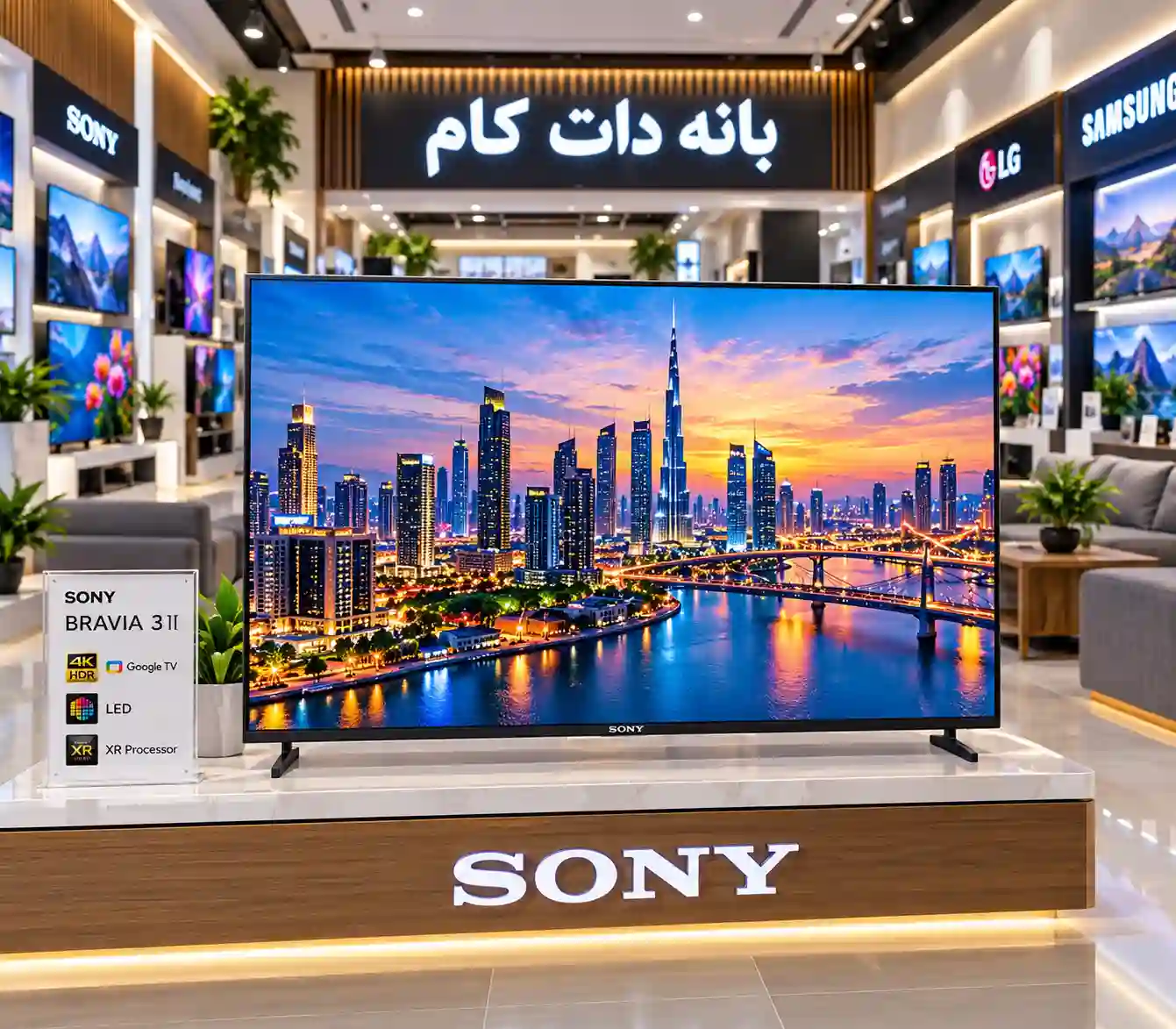 7 تلویزیون سونی 100XR30M2 قیمت تلویزیون سونی 100XR30M2