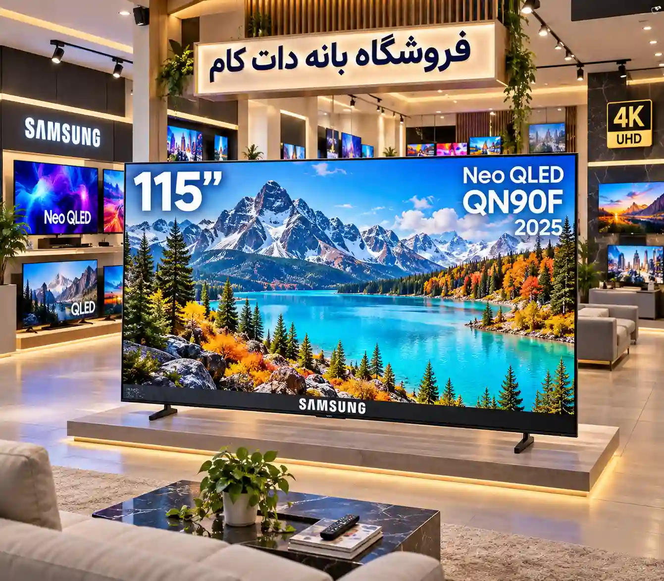 7 تلویزیون سامسونگ 115QN90F خرید تلویزیون سامسونگ 115QN90F