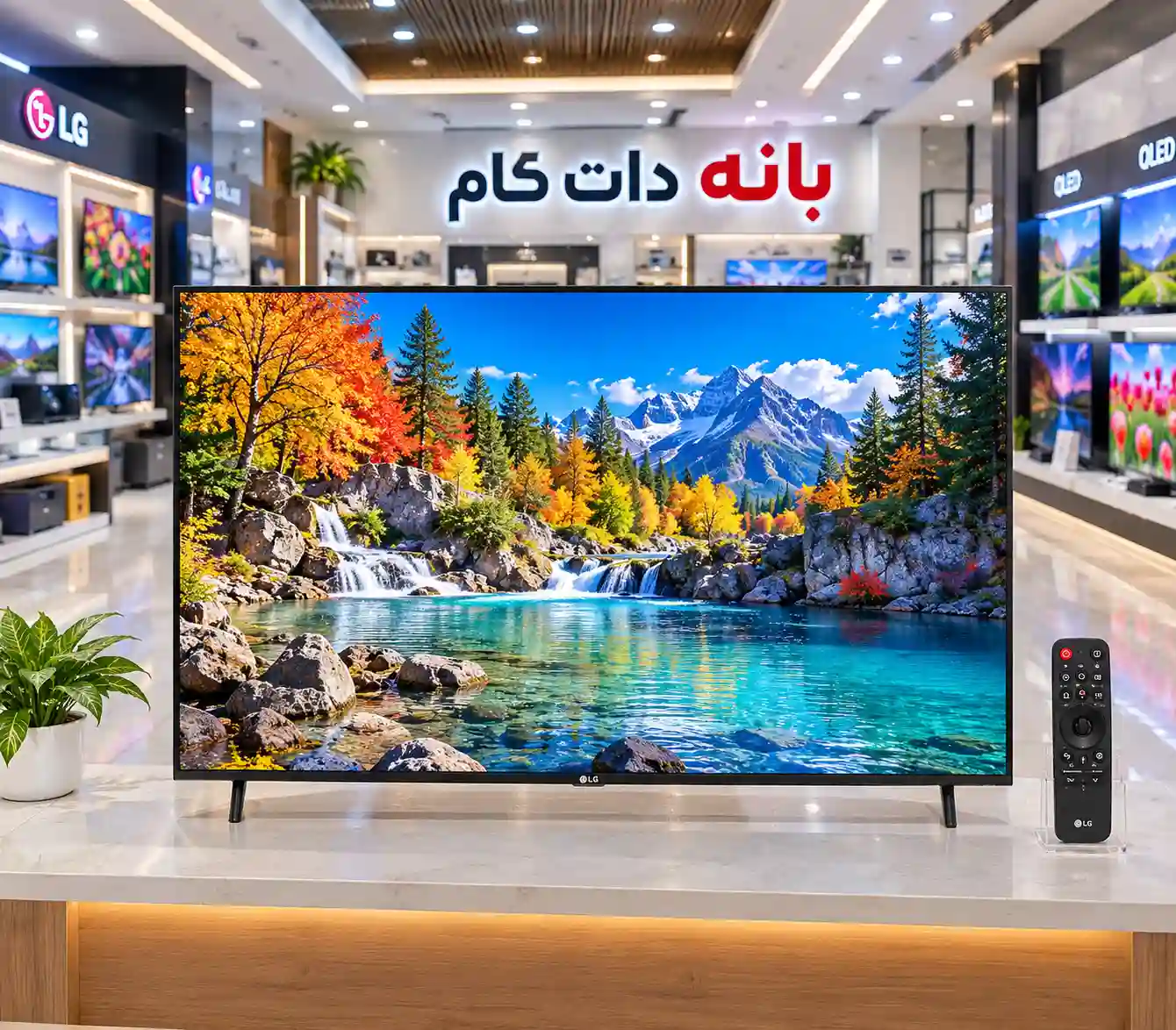 خرید تلویزیون ال جی 55NU850B 