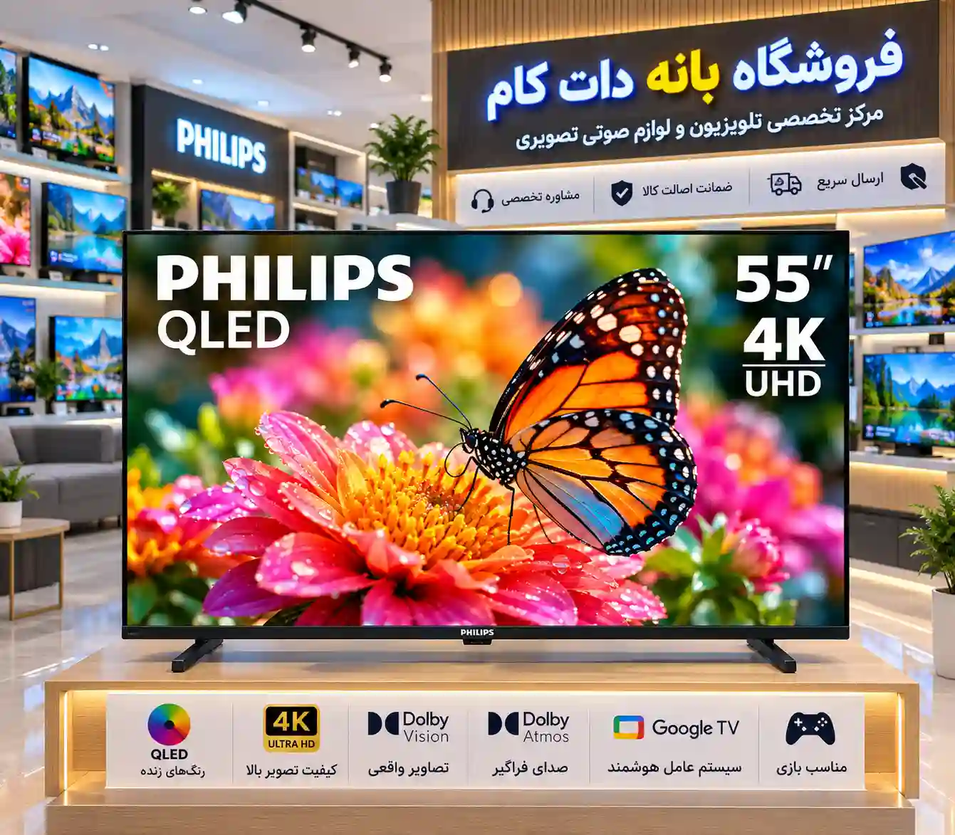 تلویزیون 55PQT8530