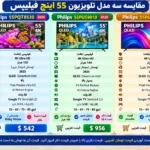 مقایسه تلویزیون فیلیپس 55PQT8530
