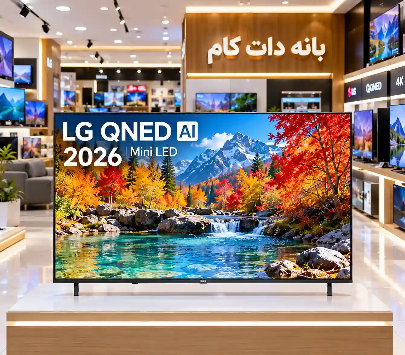 6 تلویزیون ال جی 55QNED72B خرید تلویزیون ال جی 55QNED72B