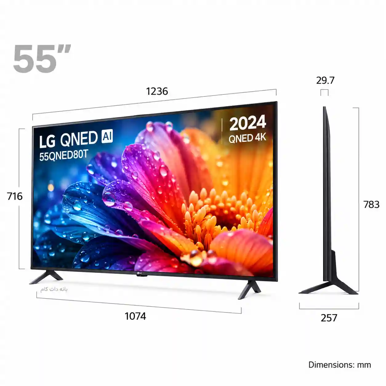 تلویزیون ال جی 55QNED80T