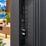 پشت تلویزیون شیائومی 55S MINI 2026